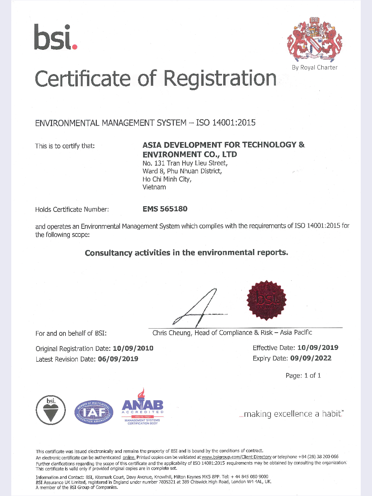 ISO 14001 - EN